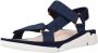 Clarks Stijlvolle platte sandalen voor vrouwen Blue Dames - Thumbnail 3