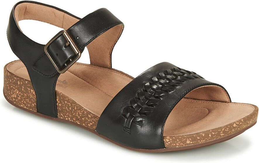 Clarks Damesschoenen Un Perri Way D black leather