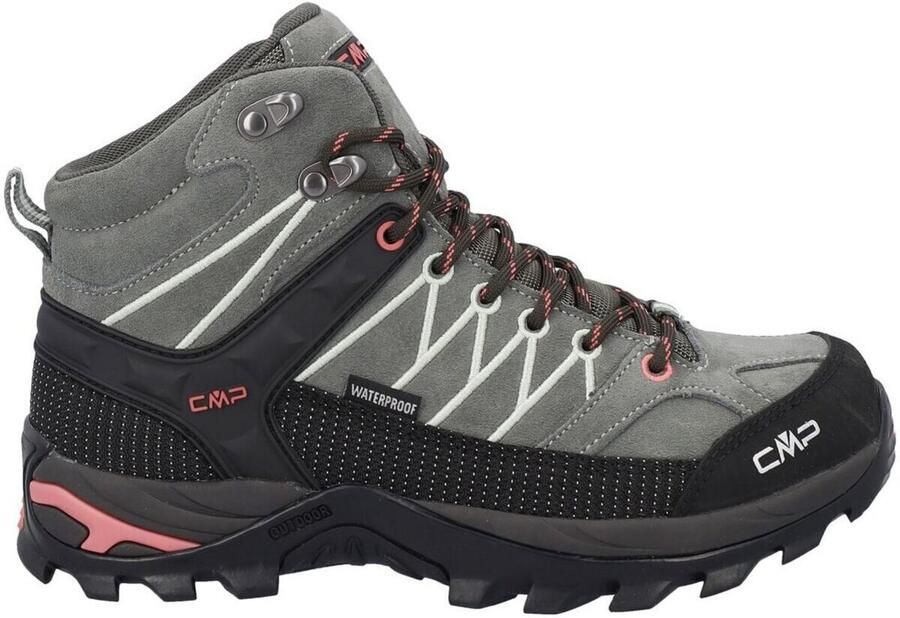 CMP Women's Rigel Mid Trekking Shoes Waterproof Wandelschoenen zwart grijs - Foto 2