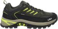 CMP Rigel 2.0 Low Trekking Shoes WP Multisportschoenen zwart - Groen