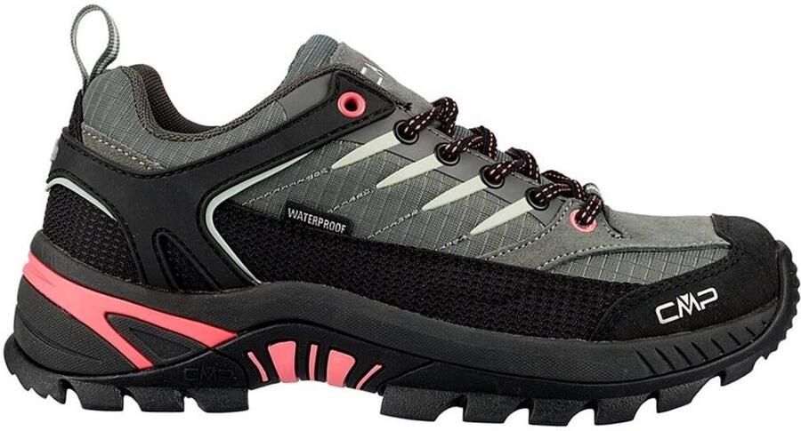 CMP Women's Rigel 2.0 Low Trekking Shoes WP Multisportschoenen zwart grijs