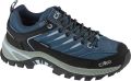 CMP Women's Rigel 2.0 Low Trekking Shoes WP Multisportschoenen zwart - Blauw