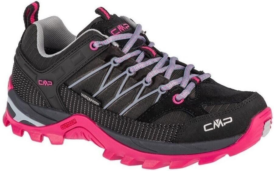 CMP Rigel Low Wmn WP 3Q54456-39UR Vrouwen Zwart Trekkingschoenen