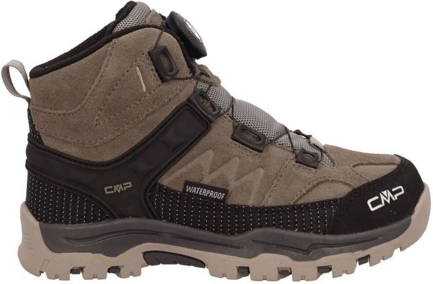 CMP Kid's Kiruna Mid Fitgo Fleece WP Winterschoenen bruin zwart - Foto 2