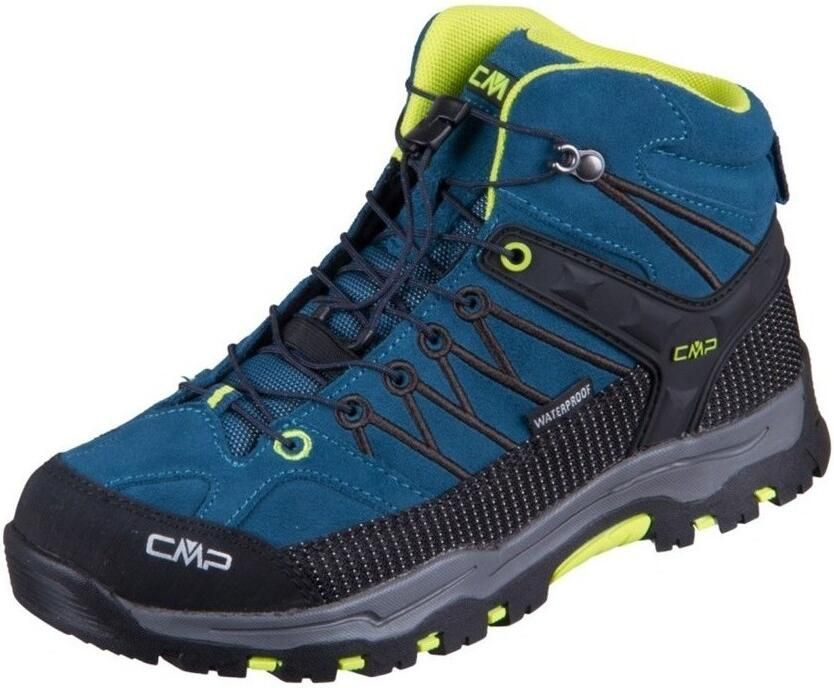 CMP Kid's Rigel Mid Trekking Shoes Waterproof Wandelschoenen blauw zwart - Foto 3