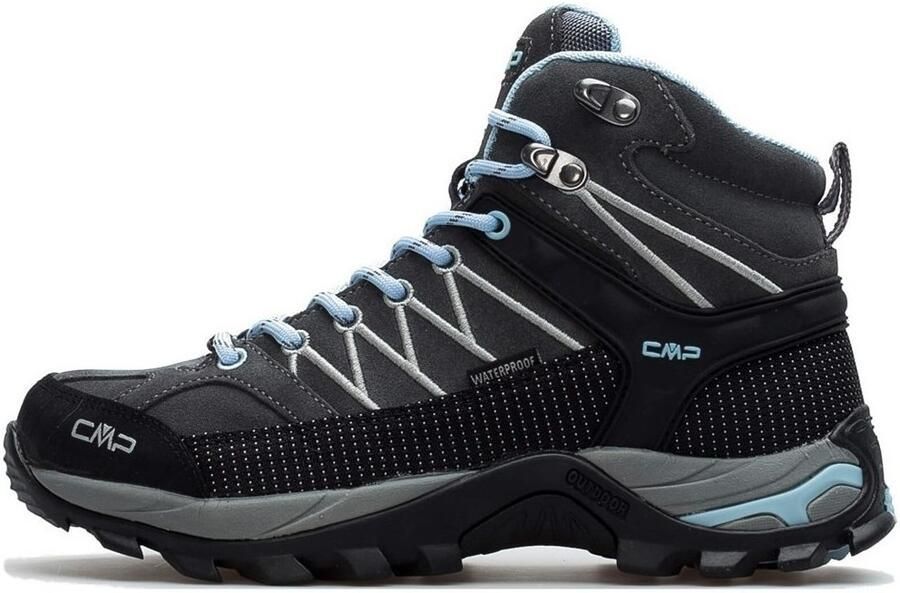CMP Campagnolo Rigel WP Middelhoge Trekkingschoenen Dames groen zwart - Foto 2