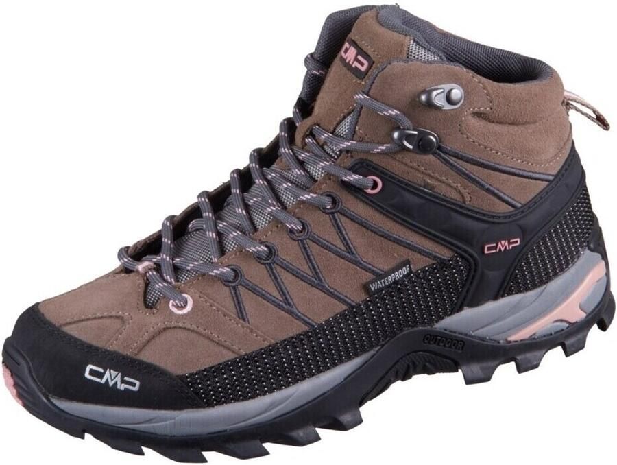 CMP Women's Rigel Mid Trekking Shoes Waterproof Wandelschoenen bruin zwart - Foto 3