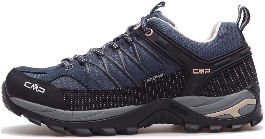 CMP Campagnolo ( ) Batai moterims Rigel Low Wmn Trekking Shoe Wp Asphalt-Antracite-Rose dydis 39 (3Q54456-53UG) - Foto 3