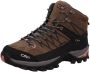 CMP Women's Rigel Mid Trekking Shoes Waterproof Wandelschoenen bruin zwart - Thumbnail 11
