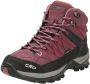 CMP Women's Rigel Mid Trekking Shoes Waterproof Wandelschoenen rood zwart - Thumbnail 3