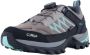 CMP Women's Rigel Low Fitgo Trekking Shoes WP Multisportschoenen zwart grijs - Thumbnail 1