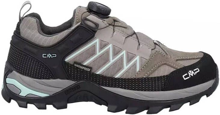 CMP Women's Rigel Low Fitgo Trekking Shoes WP Multisportschoenen zwart grijs