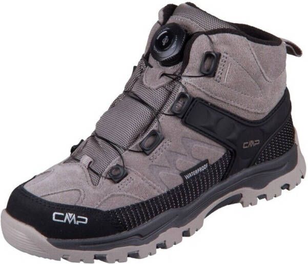 CMP Kid's Kiruna Mid Fitgo Fleece WP Winterschoenen bruin zwart