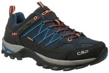 CMP Rigel Low WP 3Q13247 Wandelschoenen B.Blue Flash Orange Heren - Foto 7