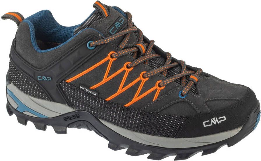 CMP Rigel Low WP Mannen Marineblauw Trekkingschoenen