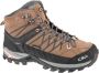 CMP Women's Rigel Mid Trekking Shoes Waterproof Wandelschoenen bruin zwart - Thumbnail 3