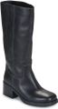 Coach Laarzen met hakken TALL LEATHER BOOT - Zwart