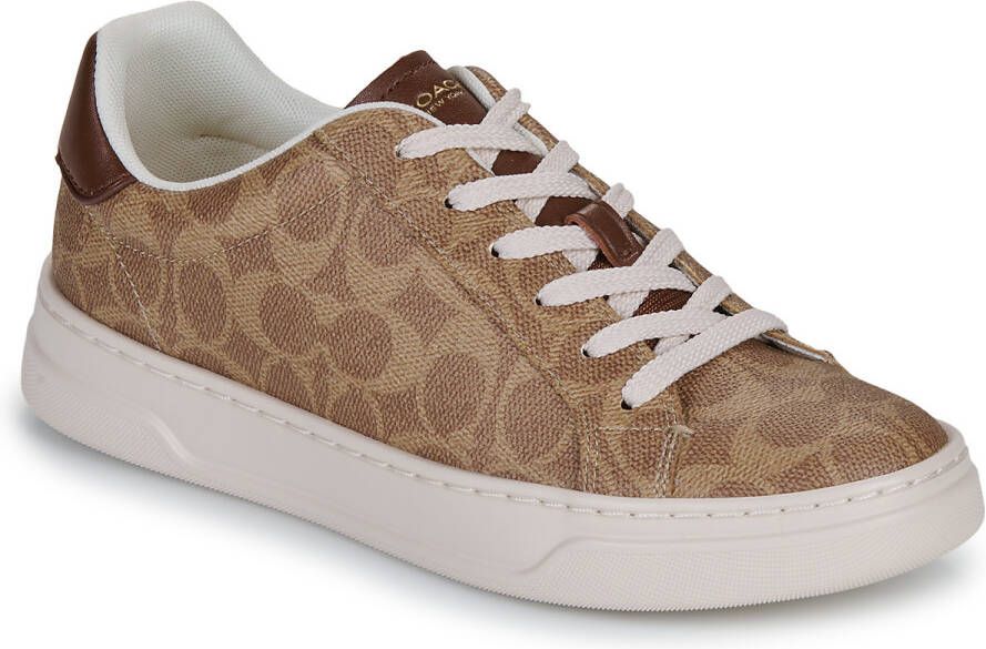 Coach Lage Sneakers HIGH LINE SIGNATURE COATED CANVAS SNEAKER