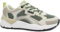 Colmar Sneakers laag 'Garner Field' crème lichtbeige stone grey donkergroen - Beige