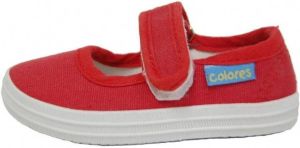 Colores Sneakers MERCEDES LONA 1910 Rojo