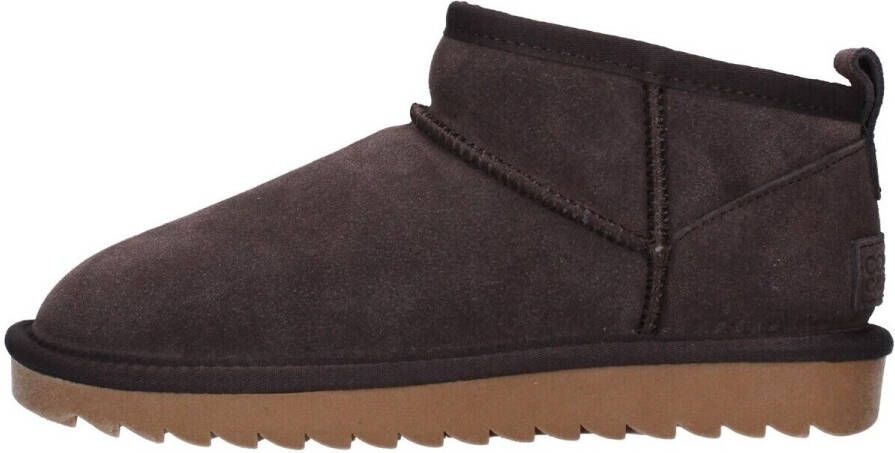 Colors of California Bruine Platte Schoenen Yw0078 Model Brown Dames - Foto 3