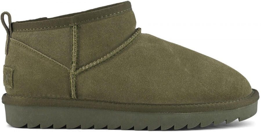Colors of California Enkellaarzen Short winter boot in suede