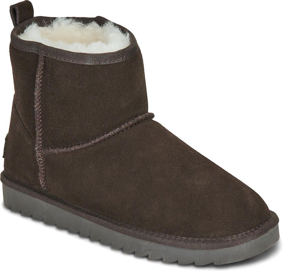 Colors of California Laarzen Schapenvellen Laars In Suede Fashion Wear Vrouwen - Foto 2