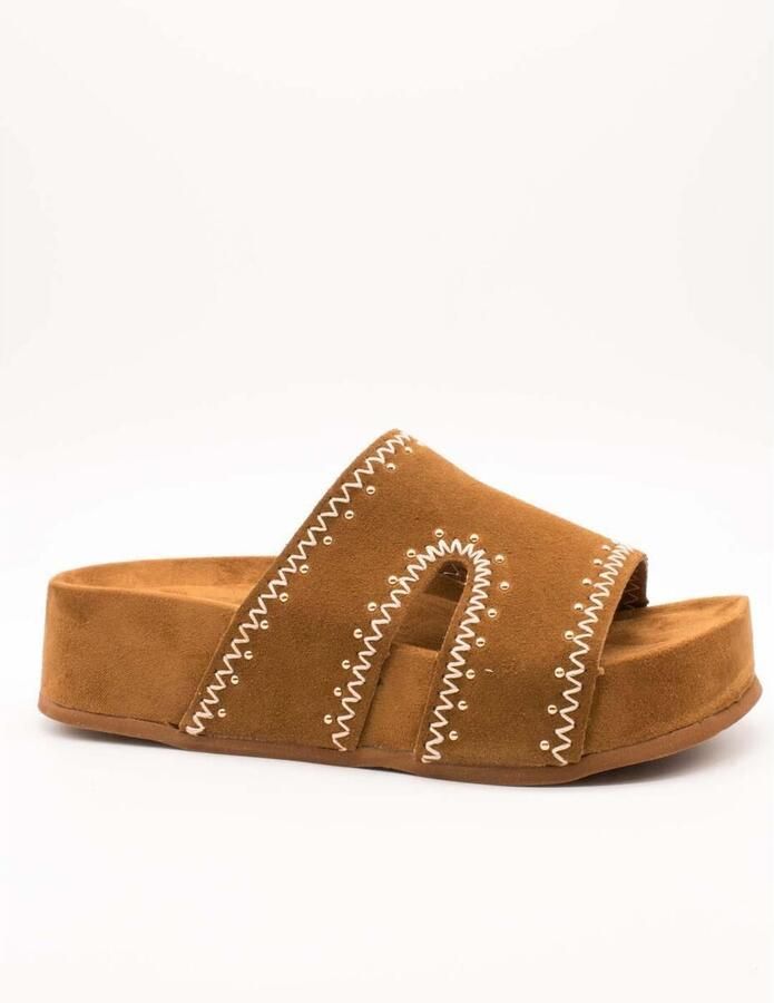 Colors of California Slippers HCOC00546 Tan