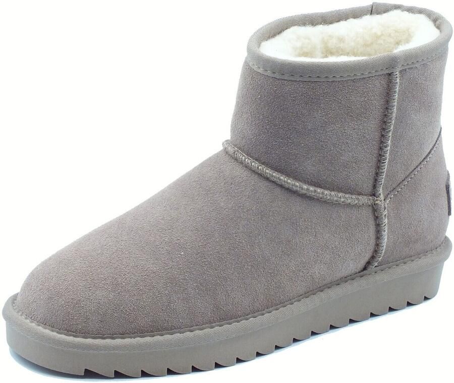 Colors of California Heren Suède Winterlaars Gray Dames - Foto 3