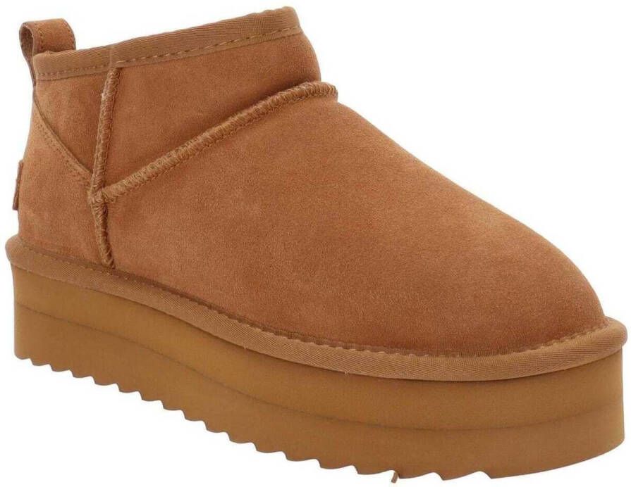 Colors of California Beige Laarzen voor Trendy Outfits Beige Dames - Foto 10