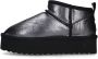 Colors of California Platform Boots Suede Laarzen Zwart Metallic - Thumbnail 3