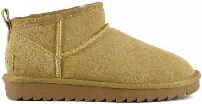 Colors of California Enkellaarzen Short winter boot in suede