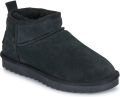 Colors of California schapenwol gevoerde suède enkelboots zwart - Zwart