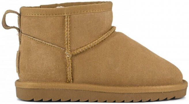 Colors of California gevoerde suède enkelboots beige Meisjes Suede 33