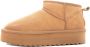Colors of California Bruin Leren Platte Schoenen Herfst Winter Brown Dames - Thumbnail 2