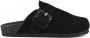Colors of California Sandalen Cow suede bio sabot with buckl - Thumbnail 2