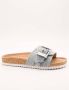 Colors of California Sandalen Monoband sandal cork denim - Thumbnail 3