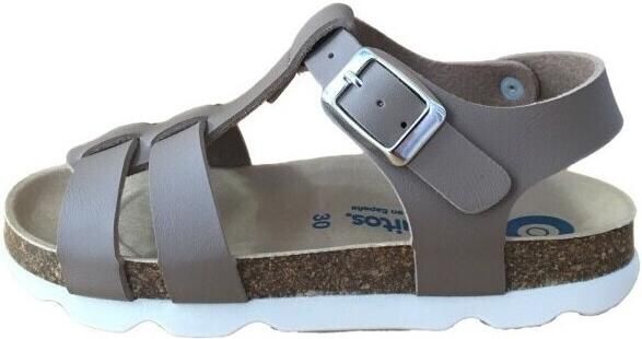 Conguitos Platte sandalen NV128537 Taupe