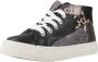 CONGUITOS Meisjes Sneakers Zwart Synthetisch Leopard Metallic - Thumbnail 2