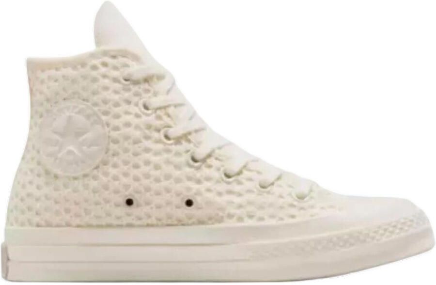 Converse Hoge Sneakers Baskets Chuck 70 effet macramé