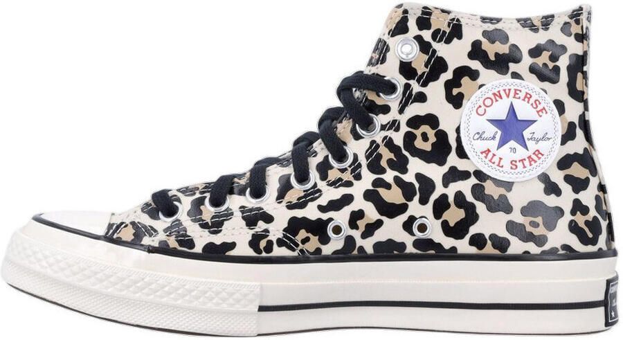 Converse Hoge Sneakers Baskets Chuck 70 Hi imprimé léopard phosphorescent - Foto 2