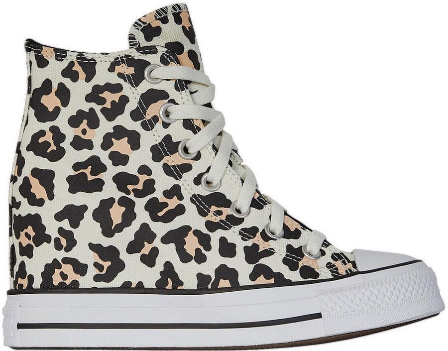 Converse Hoge Sneakers Chuck Taylor All Star Wedge Platform Leopard - Foto 2