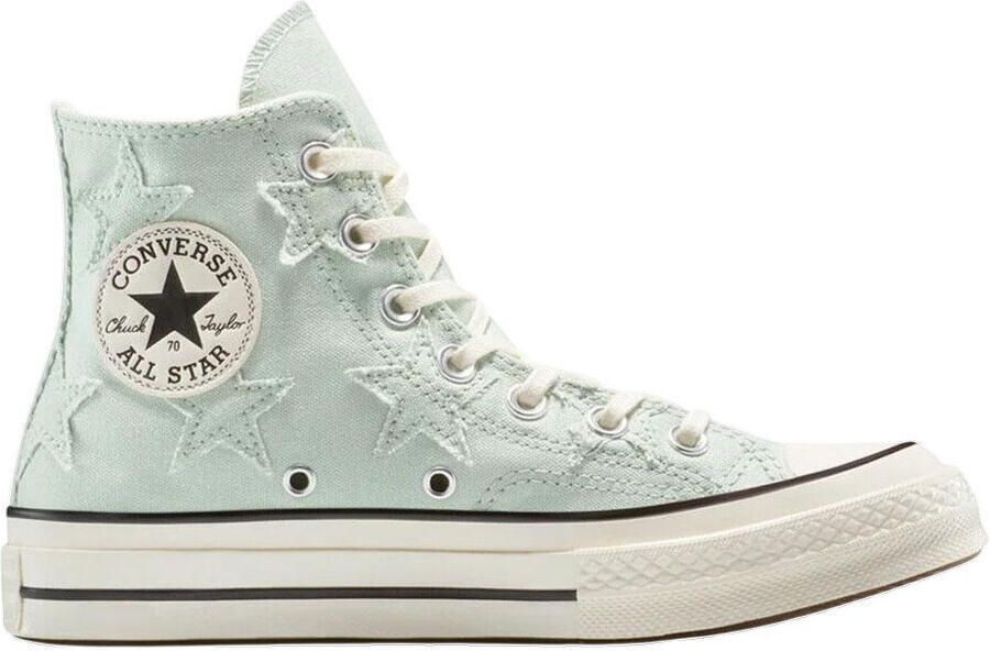 Converse Hoge Sneakers Baskets Chuck 70 Hi toile Rainwashed