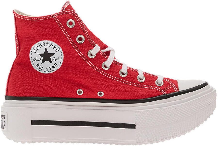 Converse Hoge Sneakers Baskets Chuck 70 Hi toile rouge