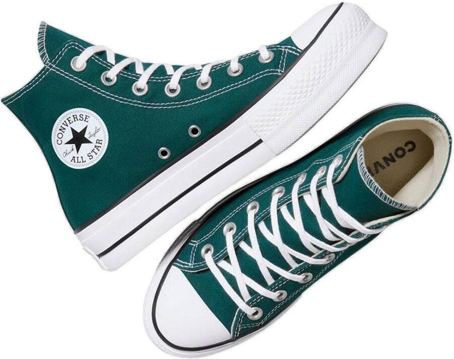 Converse Hoge Sneakers Baskets Chuck 70 Low vert