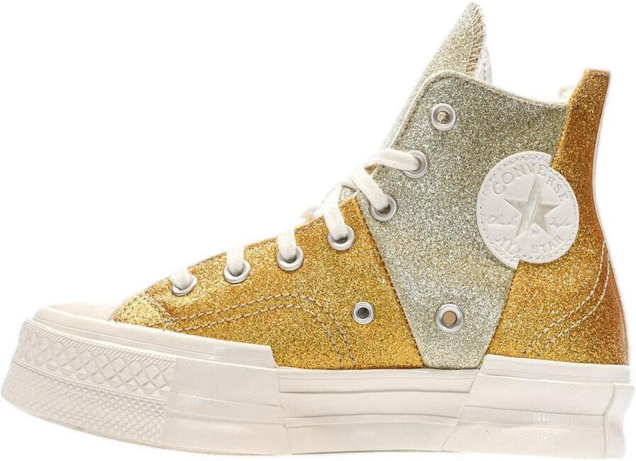 Converse Hoge Sneakers Baskets Chuck 70 Plus Glitter Hi finition pailletée