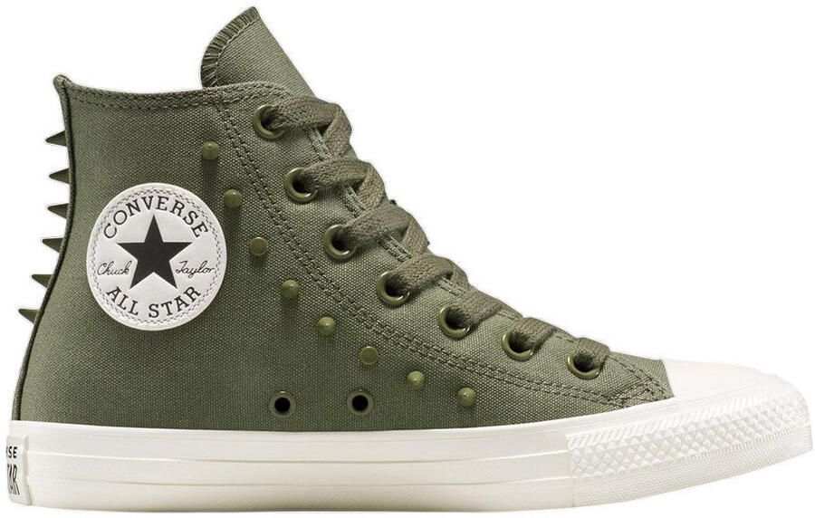 Converse Hoge Sneakers Baskets Chuck Taylor All Star Spikes khaki