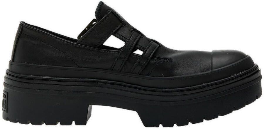 Converse Lage Sneakers Chaussures à talon Chuck 70 Hi cuir pleine fleur