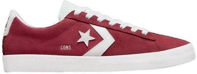 Converse Lage Sneakers Chaussures PL Vulc Pro en suède bordeaux