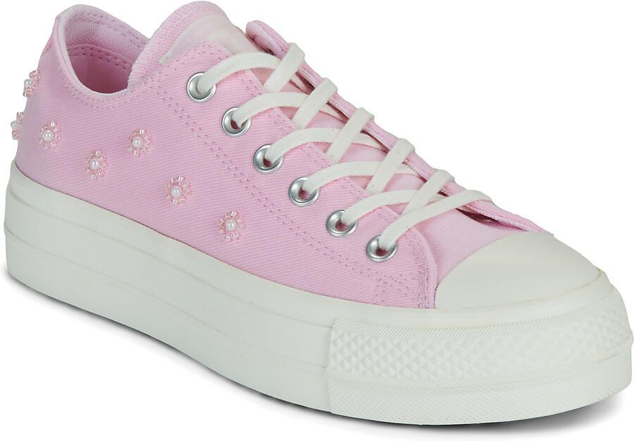 Converse Lage Sneakers CHUCK TAYLOR ALL STAR LIFT PLATFORM BEADS